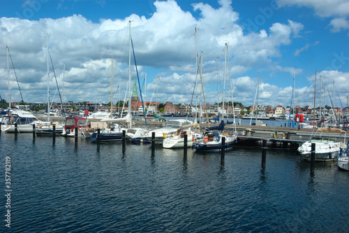 travemünde , blick von priwall