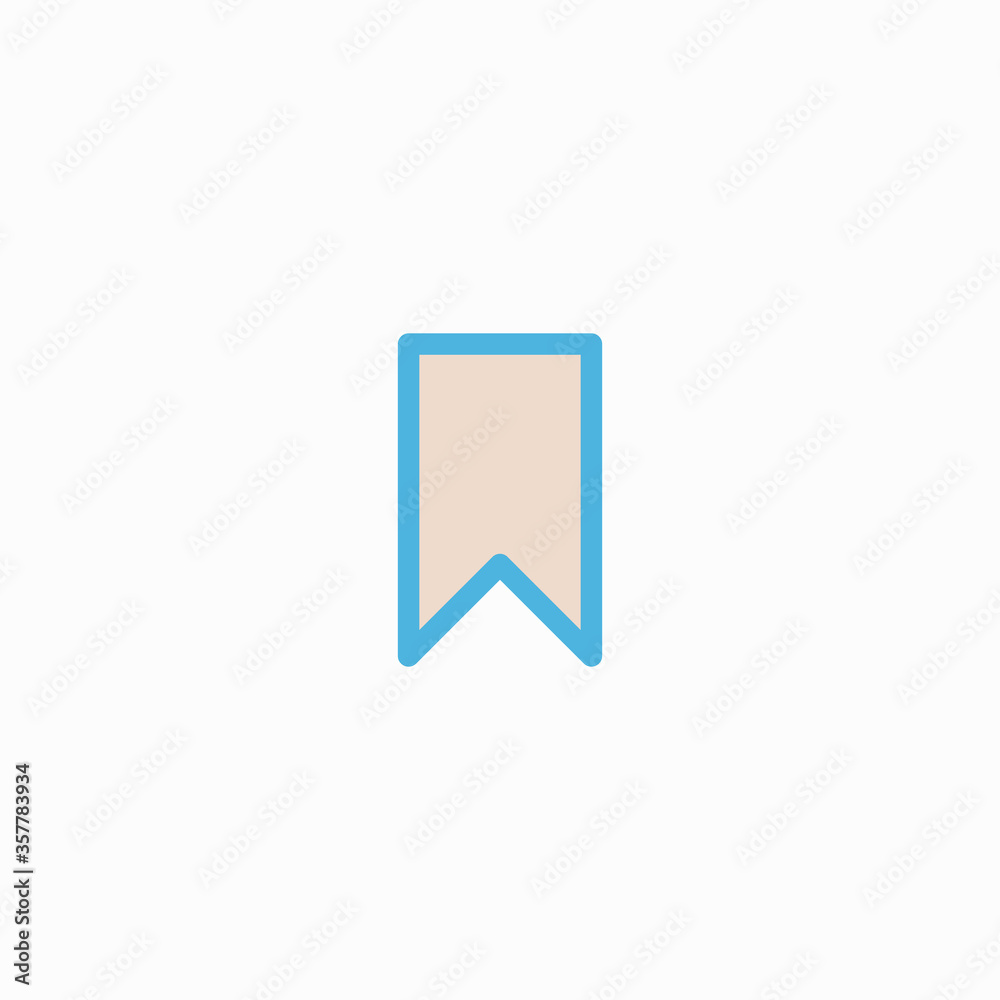 bookmarks icon flat vector logo design trendy bookmarks icon flat vector logo design trendy