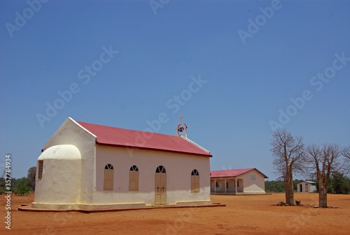 Christian church in the desert of Madagascar
