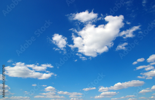  sky and white clouds