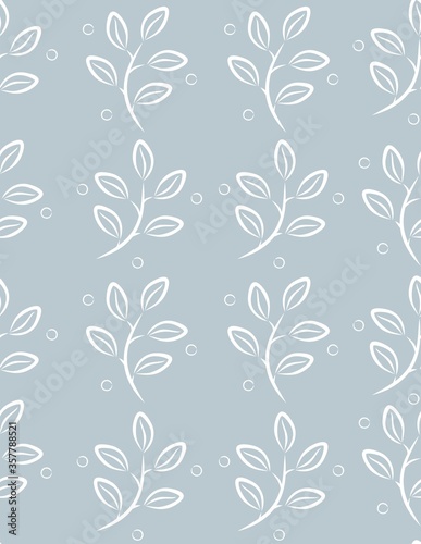 Vector floral pattern. Vector illustration. Design element for textiles  wallpaper  t-shirts  packaging  postcards  brochures  posters and other uses.