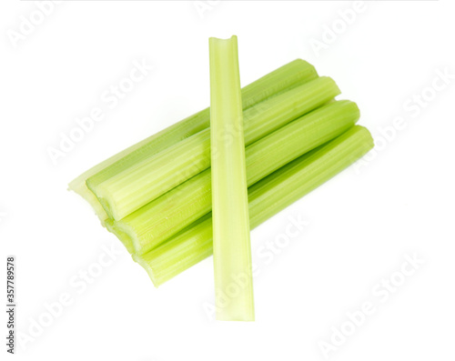 fresh green celery