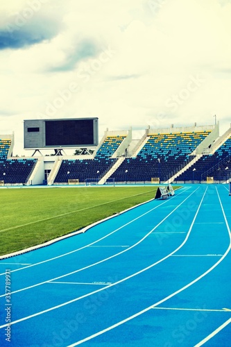 Athletics Soccer Stadium and Track  © moodboard