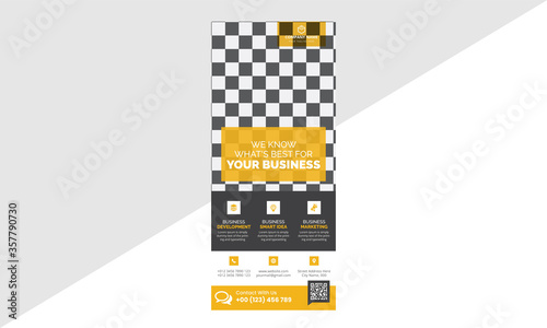 Business roll up banner design
