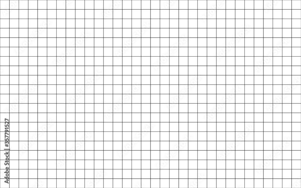 grid. seamless pattern. vector illustration background. Black small square  cell simple graphic grid. Graph paper Stock Vector | Adobe Stock