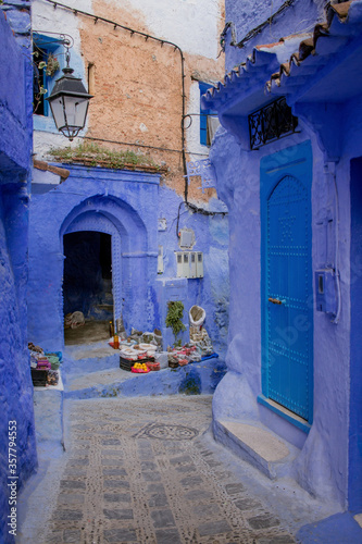 Blue medina of Chefchaouen in Morocco (The blue pearl) © Celeste