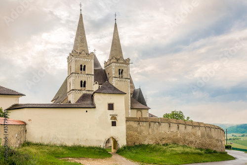 View at the Cathedral of Saint Martin in Spisske Podhradie  - Slovakia photo