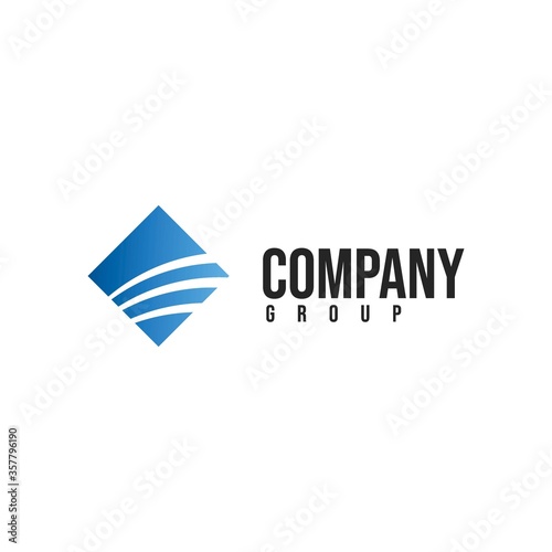 A cool and modern logo for a financial company