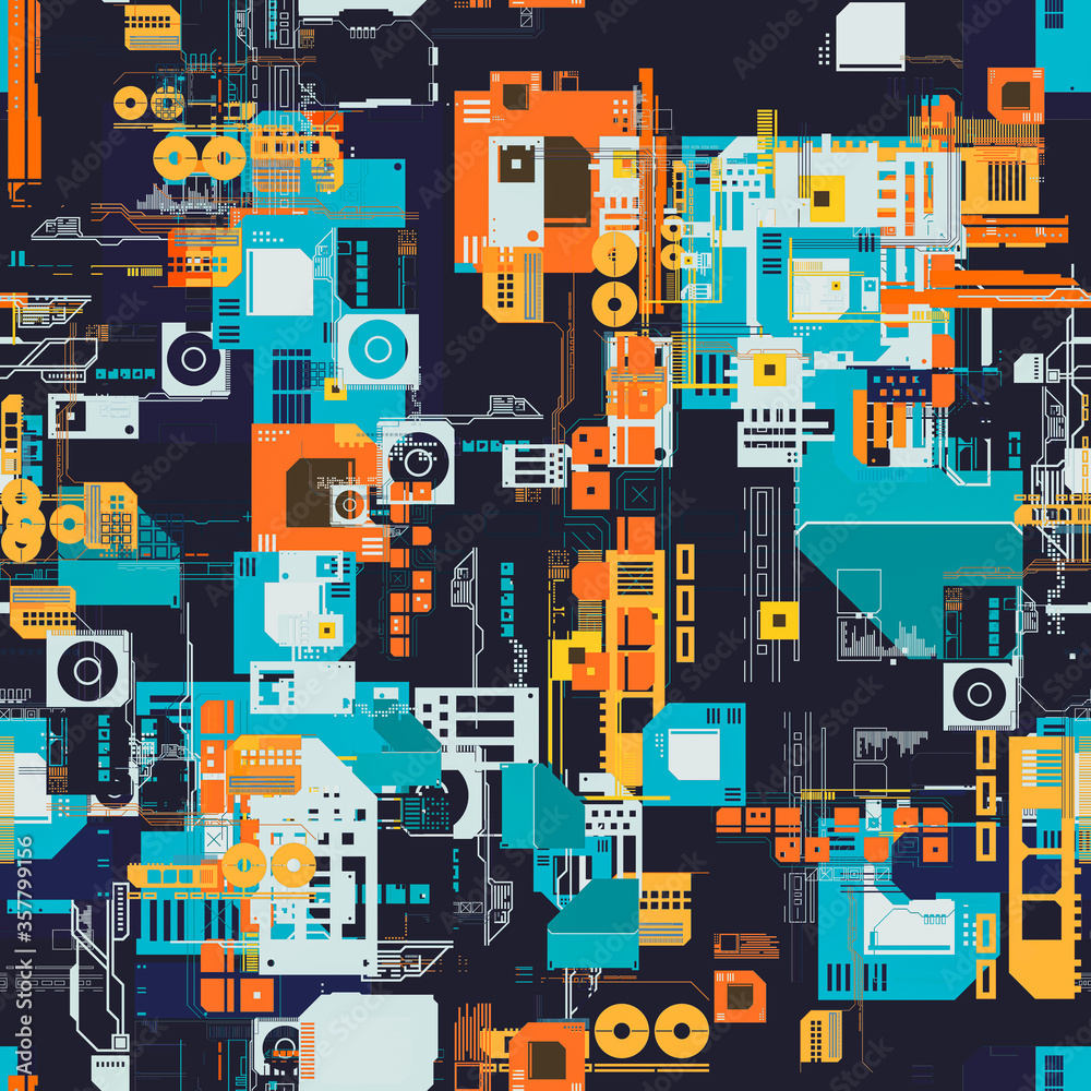 abstract technology abstract technology