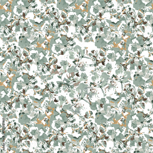 Seamless marble pattern. Illustration with abstract streaks, imitation of natural stone.