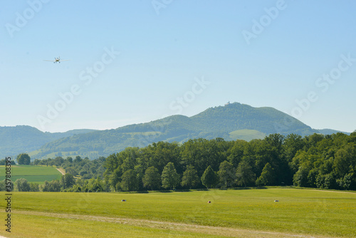 Fluggelände Hahnweide und Burg Teck photo