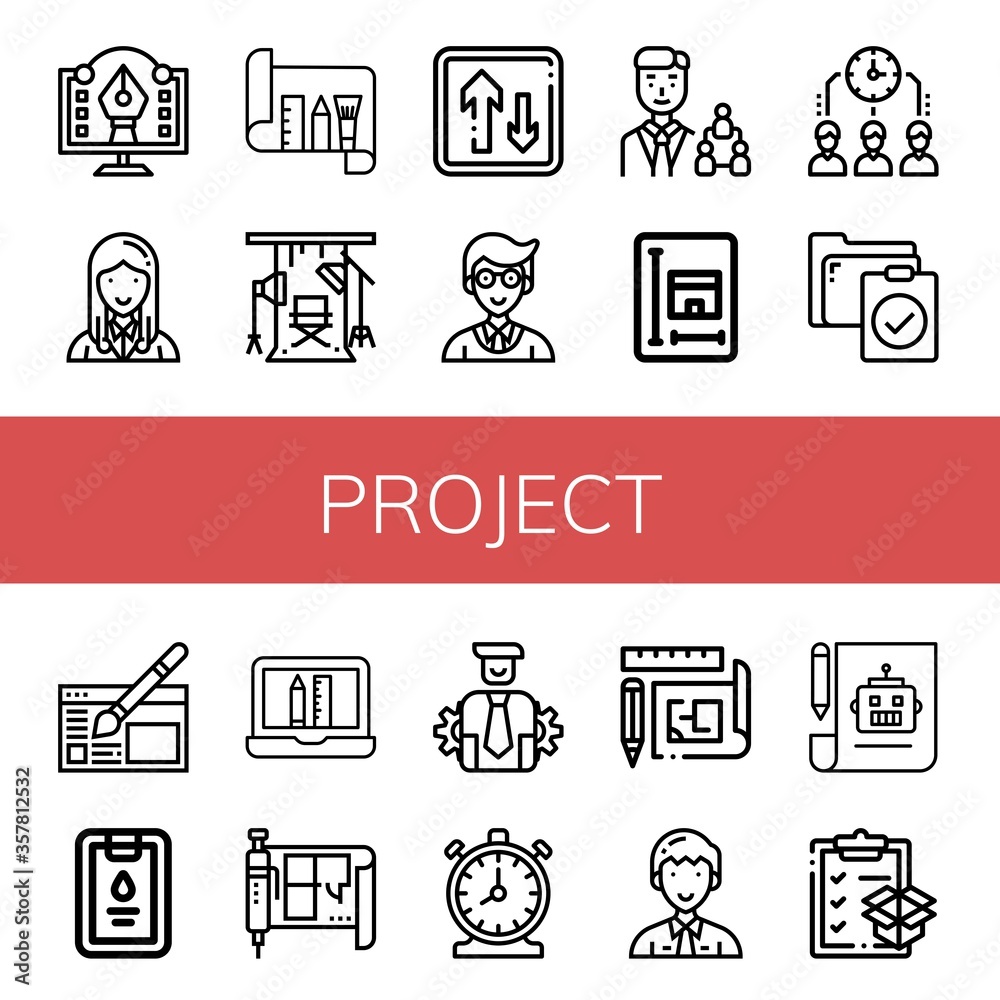 project icon set