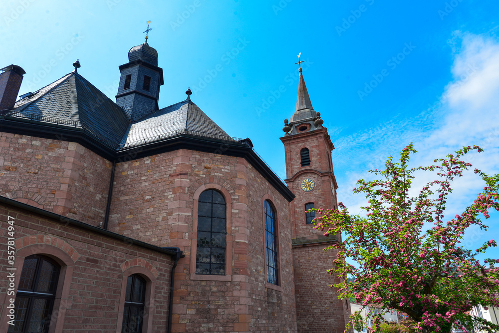 St. Johannes Nepomuk Kirche in Kassel-Biebergemünd / Main-Kinzig-Kreis - Hessen St. Johannes Nepomuk Kirche in Kassel-Biebergemünd / Main-Kinzig-Kreis - Hessen