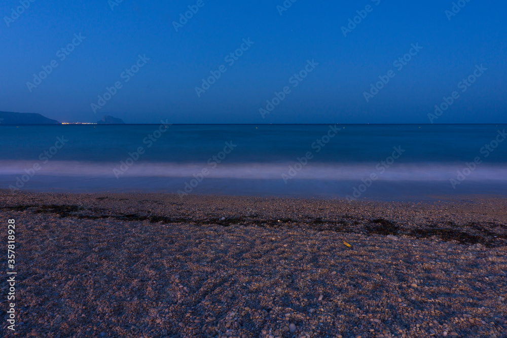 Albir beach in Alfaz del Pi  Alicante province Spain