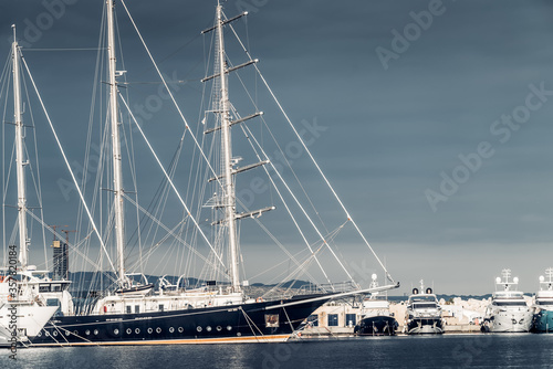 Photos Barquentine moored at Limassol Marina. Cyprus