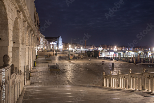 Venice Veneto Italy on January 20, 2019: The bridge of sighs.