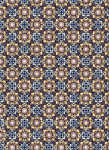 beautiful ornamental mosaic pattern, floral pattern background.