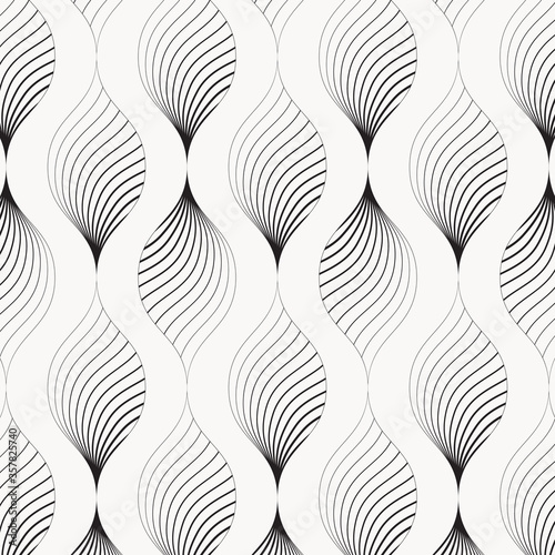 Vector pattern. Abstract stylish background with texture of abstract leaves or flower. Stylized holiday garland. pattern is on swatches panel