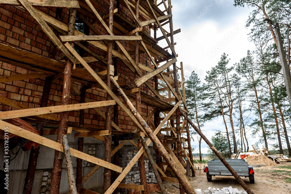 Construction of Orthodox Church in Belarus. Construction of Orthodox Church in Belarus.