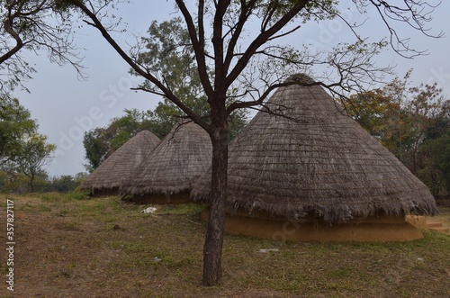 Tribal hut, Manav Sangrahalaya, Bhopal