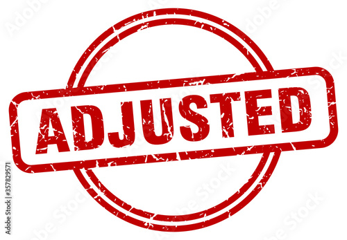 adjusted grunge stamp. adjusted round vintage stamp