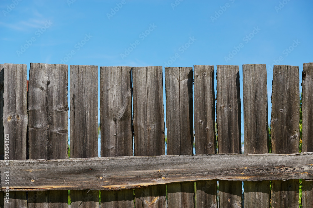 Fototapeta premium Dark wood texture background surface with old natural pattern