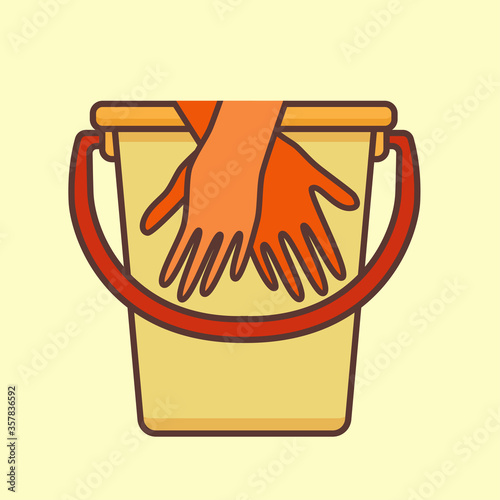 Household cleaning supplies