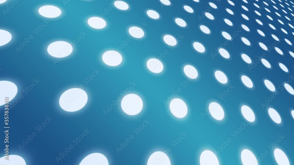 White blue circles pattern motion perspective background White blue circles pattern motion perspective background