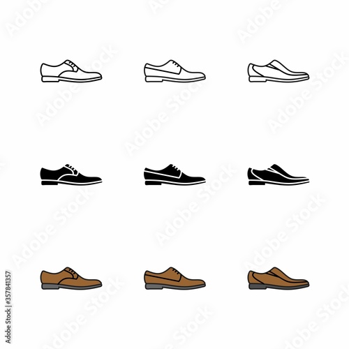 Office Shoes Icon : Suitable for Office Theme, Business / Finance Theme, Education Theme, Infographics and Other Graphic Related Assets.