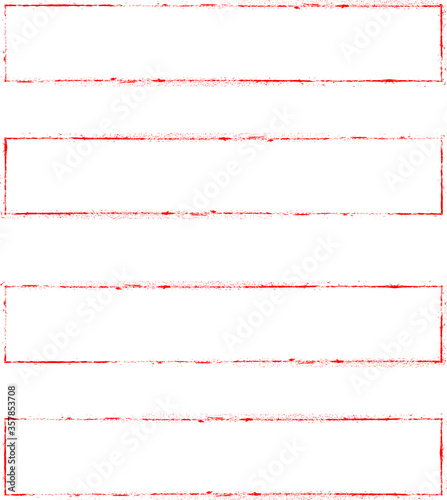 Grunge post Stamps Collection, rectangles. Banners, Insignias , Logos, Icons, Labels and Badges Set . vector distress textures.blank shapes.retro frames.