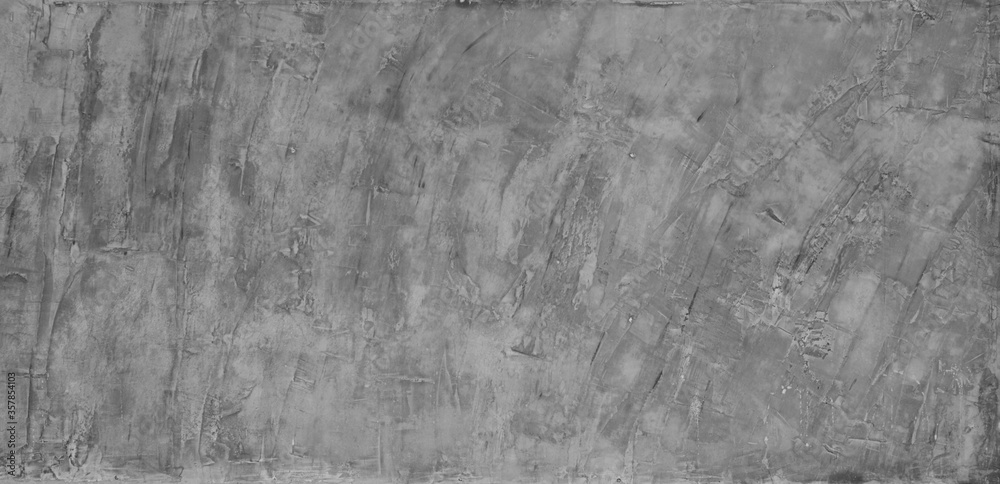 Fototapeta premium Gray raw wall concrete background, texture for Loft meterial design 