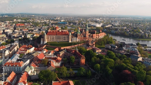 Krakow, Poland. Wawel royal Castle and Cathedral. High quality photo