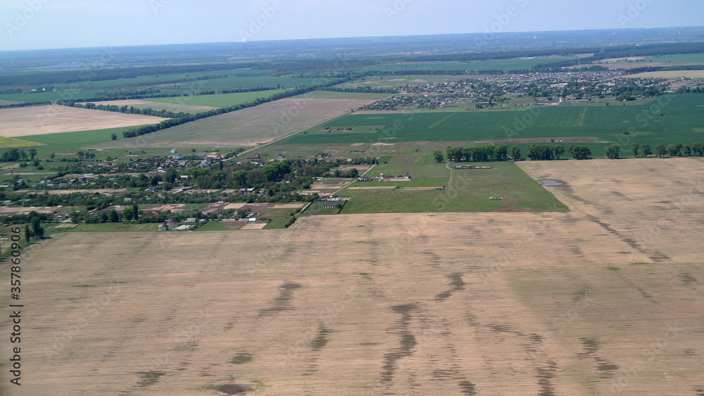 Aerial view.Kiev Region,Ukraine.Flight Almaty-Kiev. Aerial view.Kiev Region,Ukraine.Flight Almaty-Kiev.