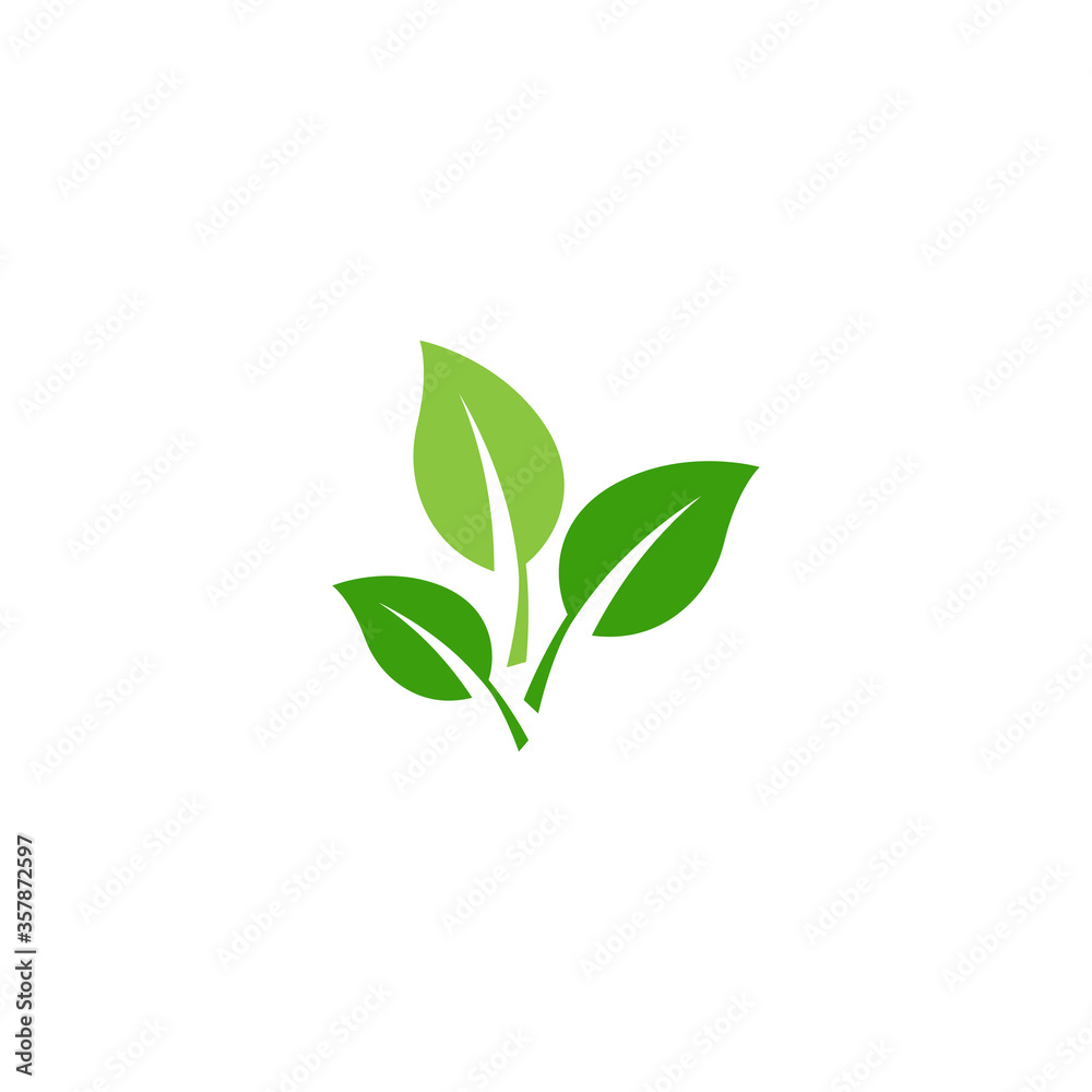 Leaf  ecology Logo Template vector