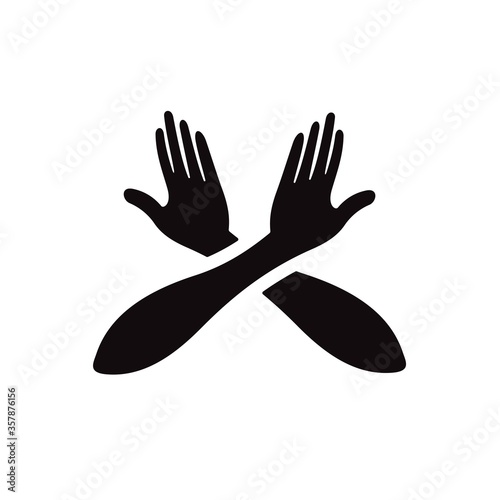 Stop violence icon. No bullying sign. Prohibition of domestic violence. Stop crimes.