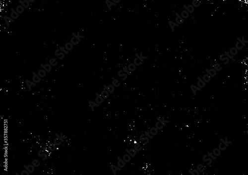 Grunge abstract black-white texture. Vector