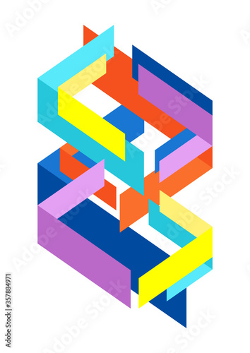 Free Download Triangle geometric abstract background with copy space, Dynamic geometric shapes compositions, Flat and clean style, Applicable for any graphic works. - GFXLoad