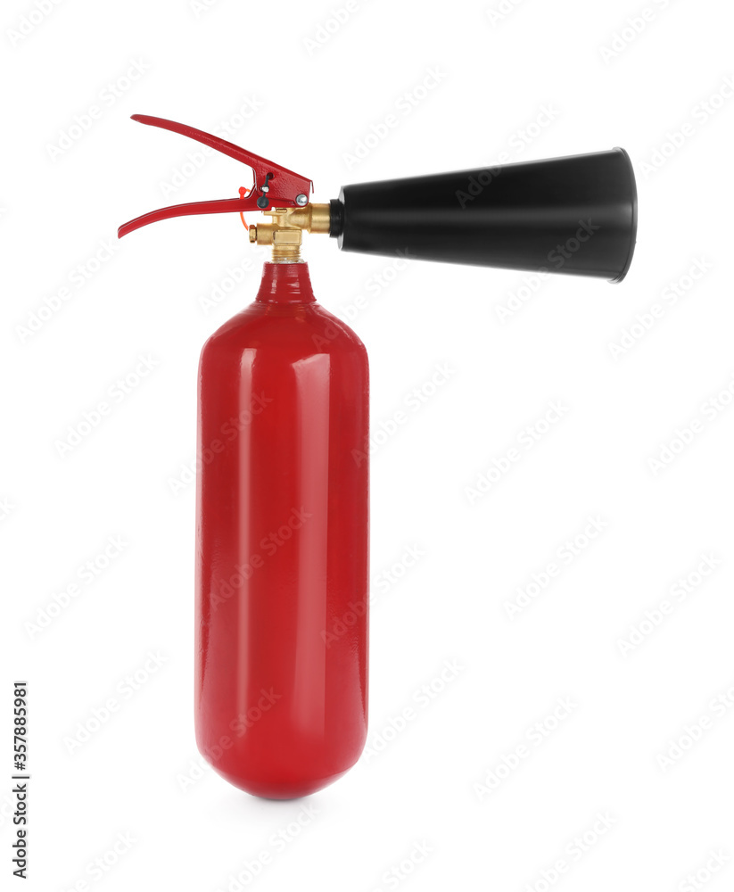 Fire extinguisher on white background. Safety equipment Fire extinguisher on white background. Safety equipment