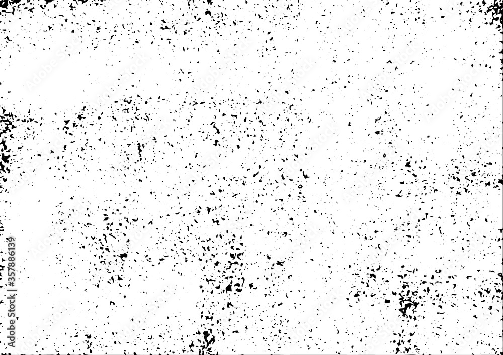 Grunge abstract black-white texture. Vector