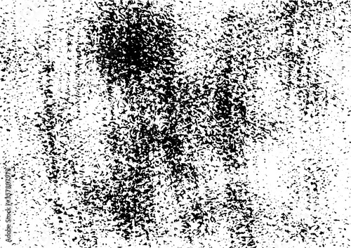 Grunge abstract black-white texture. Vector