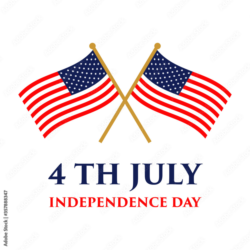 america flag icon vector design template america flag icon vector design template