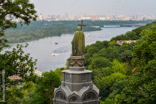 View from Vladimir's Hill in Kiev