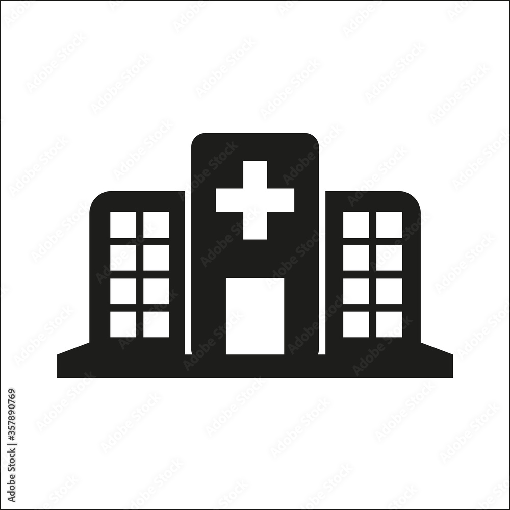 building icon illustration sign building icon illustration sign