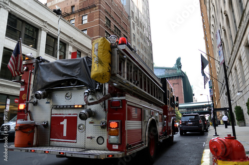 fire truck in chicago