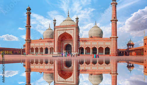 Jama Masjid  - Old town of Delhi, India