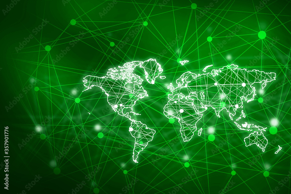 2d illustration world map abstract background 2d illustration world map abstract background