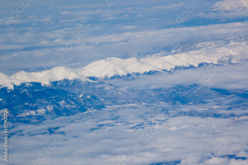 Landscape from flying