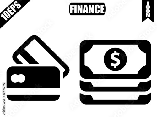 money icon set