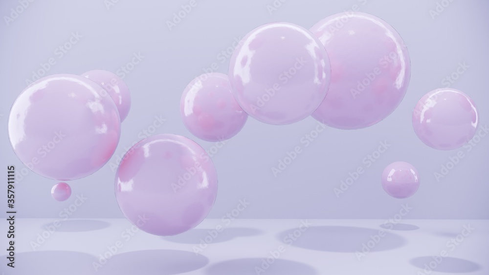 Abstract purple balls for party, festival, celebration. Group of balls, bubbles on pastel background. Digital, trend banner with conceptual composition with copy space - 3D, render, graphic design. Abstract purple balls for party, festival, celebration. Group of balls, bubbles on pastel background. Digital, trend banner with conceptual composition with copy space - 3D, render, graphic design.