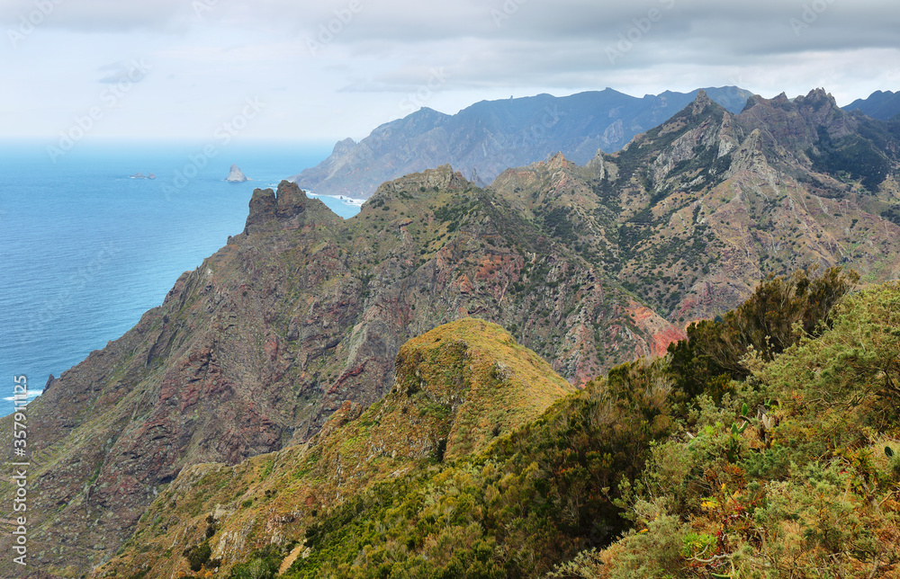 Chinamada, Anaga massif, Tenerife, Canary Islands, Spain.